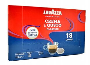 Kavos kapsulės Lavazza Crema & Gusto Classico ESE /12, 18 vnt. kaina ir informacija | Kava, kakava | pigu.lt