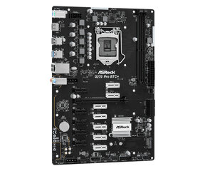 ASRock Q270 PRO BTC+ kaina ir informacija | Asrock Kompiuterinė technika | pigu.lt