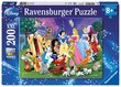 Dėlionė Disney veikėjos, Ravensburger, 200 det. kaina ir informacija | Dėlionės (puzzle) | pigu.lt