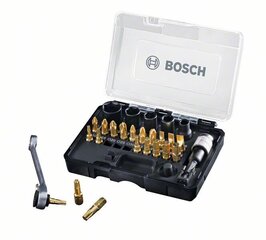 Набор отверток и крепежей BOSCH Professional, 27 предметов цена и информация | Механические инструменты | pigu.lt