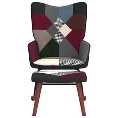 Supama kėdė su pakoja, pilka цена и информация | Кресла в гостиную | pigu.lt