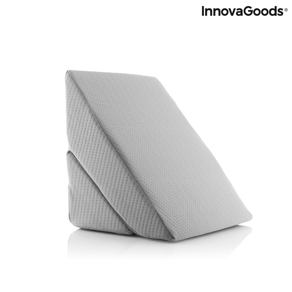 Trikampė kelių padėčių dviguba pleištinė pagalvė Threllow InnovaGoods цена и информация | Pagalvės | pigu.lt