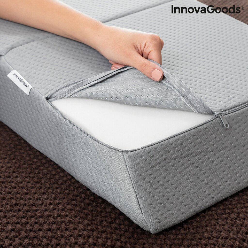 Trikampė kelių padėčių dviguba pleištinė pagalvė Threllow InnovaGoods цена и информация | Pagalvės | pigu.lt