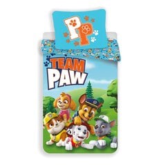 Детский комплект постельного белья Paw Patrol 140 x 200см, 2 части цена и информация | Комплекты постельного белья | pigu.lt