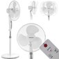 Pastatomas ventiliatorius,baltas,su pulteliu. цена и информация | Ventiliatoriai | pigu.lt