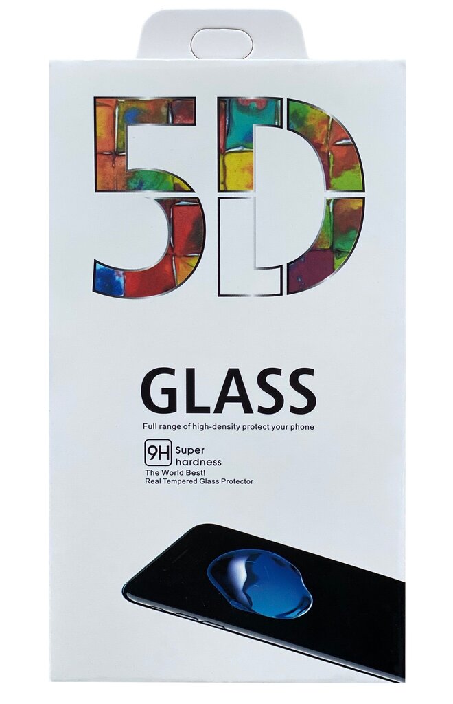 LCD apsauginis stikliukas 5D Full Glue Samsung A73 lenktas juodas цена и информация | Apsauginės plėvelės telefonams | pigu.lt