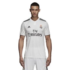 Sportiniai marškinėliai vyrams Adidas Real Madrid H JSY M DH3372, balti kaina ir informacija | Sportinė apranga vyrams | pigu.lt