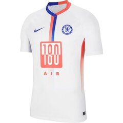 Футболка Nike Chelsea FC Stadium M CW3880-101, белая цена и информация | Футбольная форма и другие товары | pigu.lt