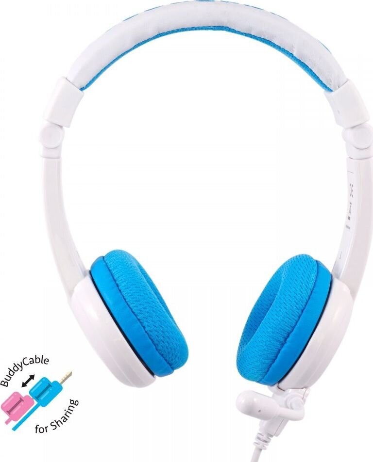 BuddyPhones BP-SCHOOLP Blue цена и информация | Ausinės | pigu.lt