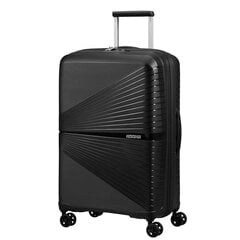 Vidutinis lagaminas American Tourister Airconic Spinner Onyx Black M 67cm, juodas kaina ir informacija | American Tourister Prekės mokyklai | pigu.lt