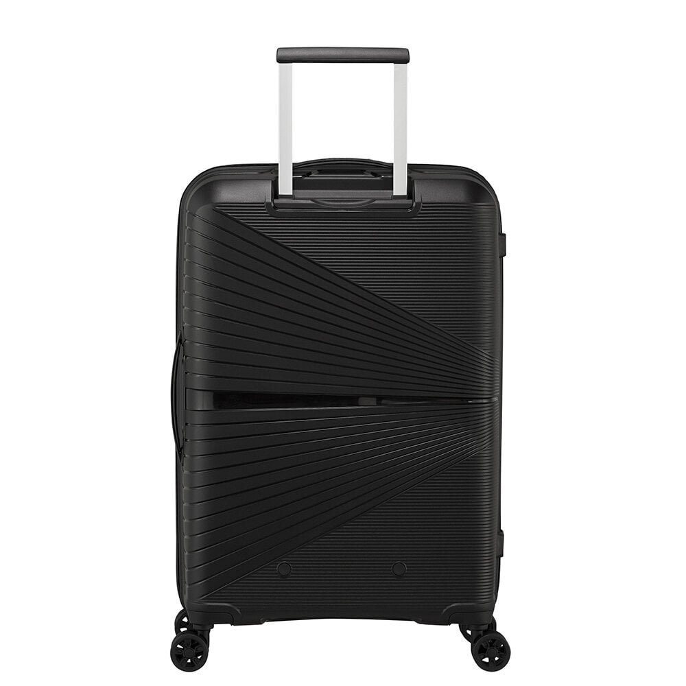 Vidutinis lagaminas American Tourister Airconic Spinner Onyx Black M 67cm, juodas kaina ir informacija | Lagaminai, kelioniniai krepšiai | pigu.lt