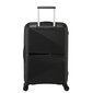 Vidutinis lagaminas American Tourister Airconic Spinner Onyx Black M 67cm, juodas kaina ir informacija | Lagaminai, kelioniniai krepšiai | pigu.lt