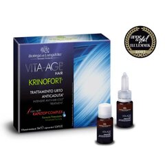 Intensyvi priemonė nuo plaukų slinkimo Vita-Age Hair, 10x10 ml kaina ir informacija | Priemonės plaukų stiprinimui | pigu.lt