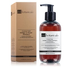 Atpalaiduojantis ir atkuriantis šampūnas Dr. Botanicals DB Cocoa Noir, 200 ml kaina ir informacija | Šampūnai | pigu.lt