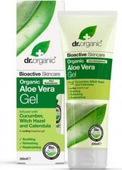 Огуречный гель Dr. Organic Aloe Vera 200 мл цена и информация | Кремы, лосьоны для тела | pigu.lt