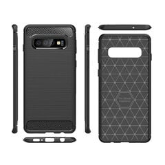 Dėklas telefonui Carbon skirtas iPhone 13 Pro Max, juodas kaina ir informacija | Telefono dėklai | pigu.lt