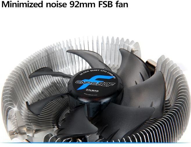 Zalman Ultra Quiet CPU Cooler (CNPS90F) kaina ir informacija | Procesorių aušintuvai | pigu.lt