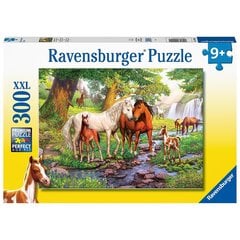 Пазл Ravensburger 300 деталей Лошади цена и информация | Пазлы | pigu.lt