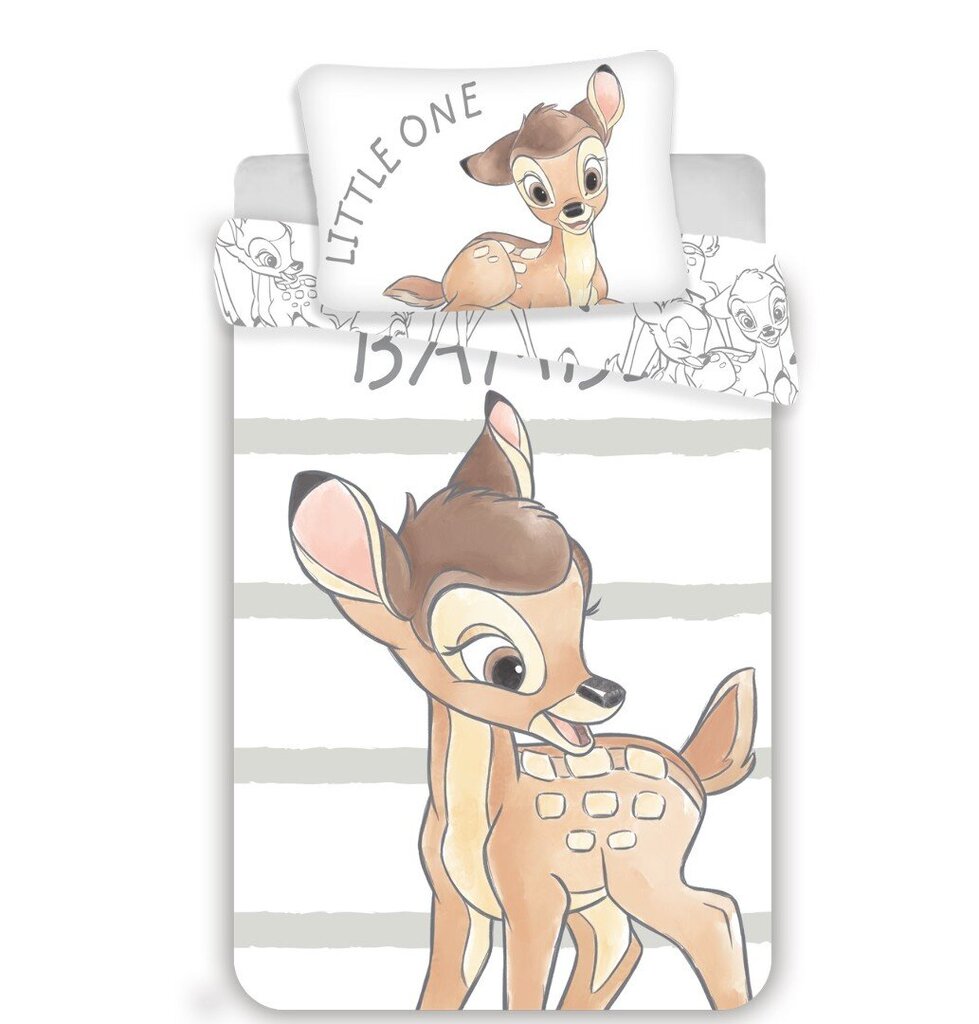 Disney vaikiškas patalynės komplektas Bambi Kids, 100x135, 2 dalių цена и информация | Patalynė kūdikiams, vaikams | pigu.lt