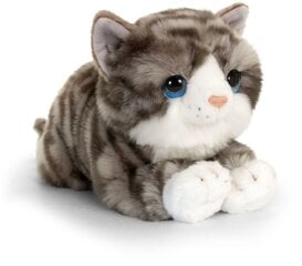 Мягкая игрушка Кошка Keel Toys, 32 см, серая цена и информация | Мягкие игрушки | pigu.lt