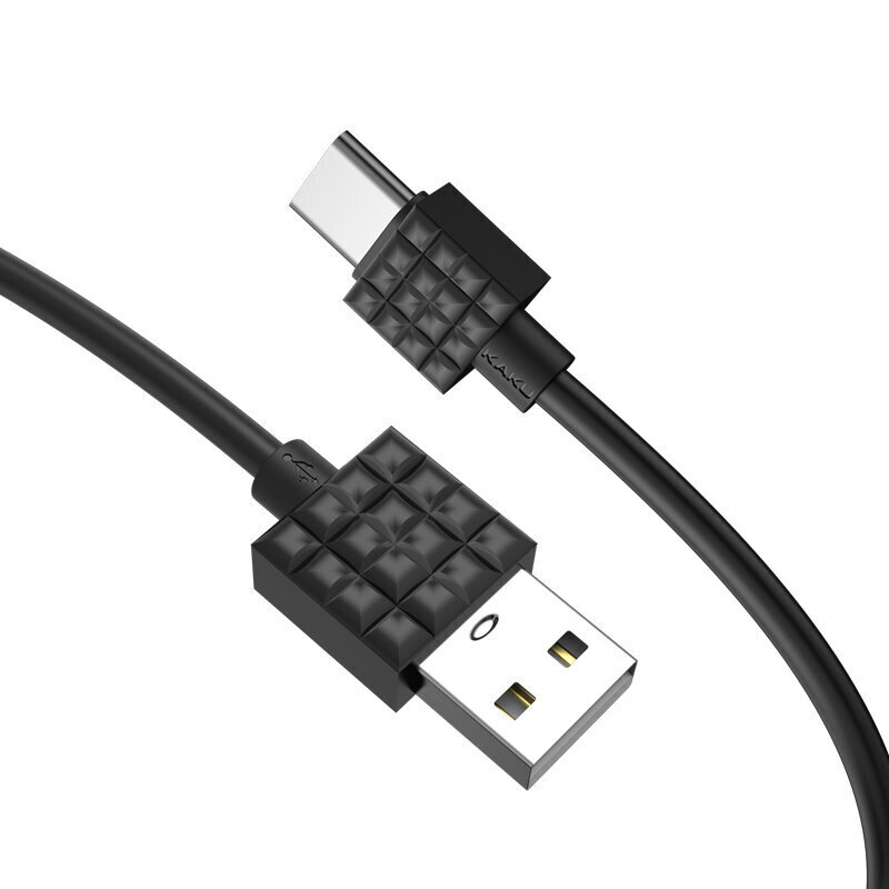 Kabelis KAKU KSC-328 Xingyue - USB to Type C - 3,2A,1m, Juodas kaina ir informacija | Laidai telefonams | pigu.lt