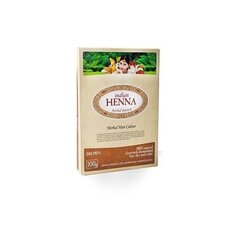 Plaukų dažai chna pagrindu Indian Henna Brown 100 g kaina ir informacija | Plaukų dažai | pigu.lt