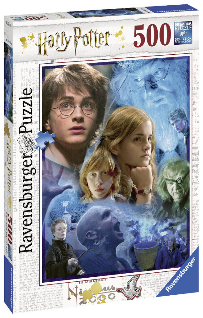 Dėlionė Ravensburger Harry Potter (Haris Poteris), 500d. цена и информация | Dėlionės (puzzle) | pigu.lt