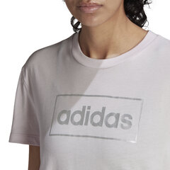 Marškinėliai moterims Adidas W Fl Bx G Tee Pink HC5569, rožiniai kaina ir informacija | Marškinėliai moterims | pigu.lt