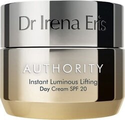 Stangrinamasis veido kremas Dr Irena Eris Authority Instant Luminous Lifting SPF 20, 50 ml kaina ir informacija | Veido kremai | pigu.lt