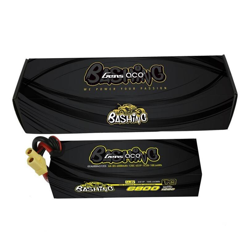 Akumuliatorius Gens Ace Bashing, 6800 mAh 14,8 V 120C kaina ir informacija | Akumuliatoriai | pigu.lt