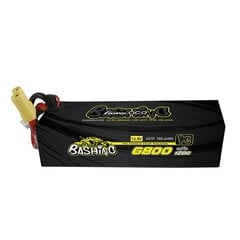 Gens Ace Bashing 6800mAh 14.8V 120C EC5 LiPo Battery цена и информация | Akumuliatoriai | pigu.lt