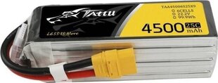 Tattu Akumuliatorius 4500mah 22,2v xt90 kaina ir informacija | Maitinimo šaltiniai | pigu.lt