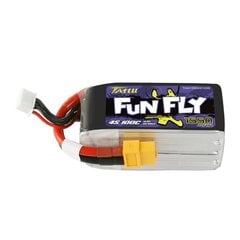 Аккумулятор Tattu Funfly 1550mAh 14,8V 100C 4S1P цена и информация | Akumuliatoriai | pigu.lt