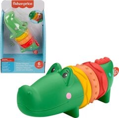 Spragsintis bičiulis krokodiliukas Fisher Price kaina ir informacija | Žaislai kūdikiams | pigu.lt