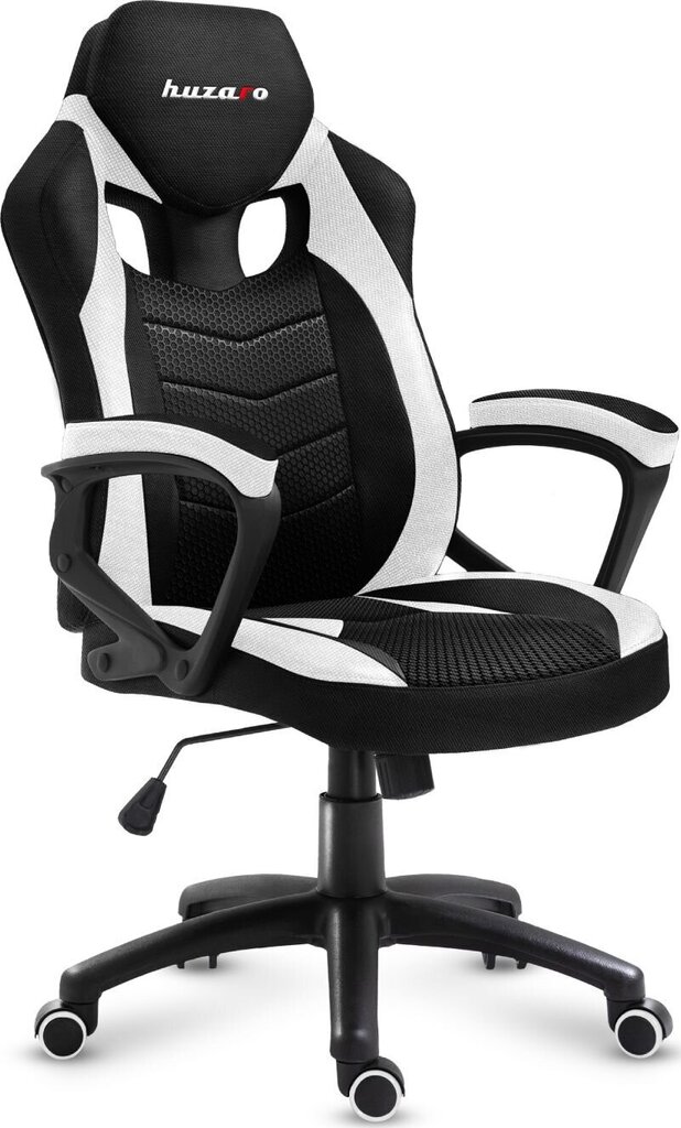 Huzaro Force 2.5 White Mesh žaidimų kėdė kaina ir informacija | Biuro kėdės | pigu.lt