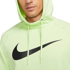 Džemperis vyrams Nike NK Df Hdie Po Swoosh M CZ2425 303, žalias kaina ir informacija | Sportinė apranga vyrams | pigu.lt