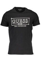 Marškinėliai vyrams Guess Jeans, juodi kaina ir informacija | Vyriški marškinėliai | pigu.lt