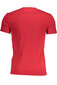 Marškinėliai vyrams Guess Jeans, raudoni kaina ir informacija | Vyriški marškinėliai | pigu.lt