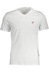 Мужская футболка Guess M1RI71*TWHT, белый/красный цена и информация | Футболка мужская | pigu.lt