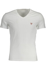 Мужская футболка Guess M1RI71*TWHT, белый/красный цена и информация | Мужские футболки | pigu.lt