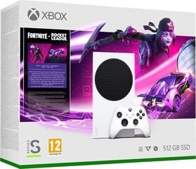 Игровая приставка Microsoft Xbox Series S + Fortnite + Rocket League цена и информация | Игровые приставки | pigu.lt
