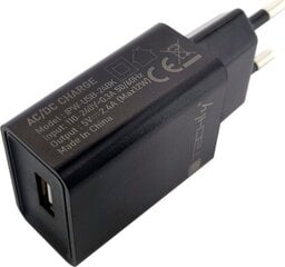 Įkroviklis Techly USB-A 5V 2.4A 12W max., juodas kaina ir informacija | Krovikliai telefonams | pigu.lt