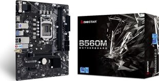 Biostar B560MH/E 2.0 kaina ir informacija | Pagrindinės plokštės | pigu.lt