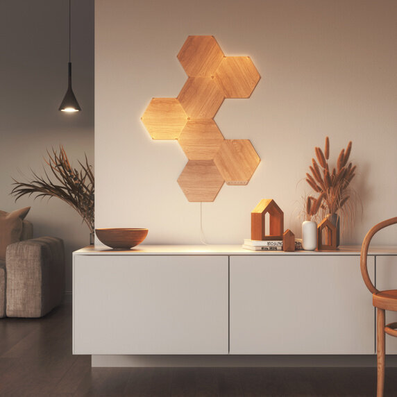 Nanoleaf sieninis šviestuvas kaina ir informacija | Sieniniai šviestuvai | pigu.lt