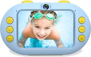 AgfaPhoto Realikids Water Proof, Blue цена и информация | Цифровые фотоаппараты | pigu.lt