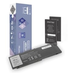 Mitsu Dell BC/DE-M7710 (7000 mAh (80 Wh) 11.4V 3 cells Li-polymer kaina ir informacija | Akumuliatoriai nešiojamiems kompiuteriams | pigu.lt