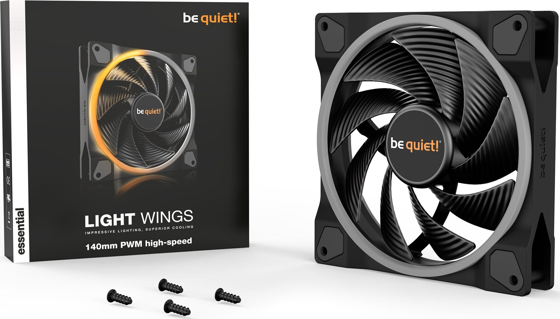 Be Quiet! BL075 kaina ir informacija | Kompiuterių ventiliatoriai | pigu.lt