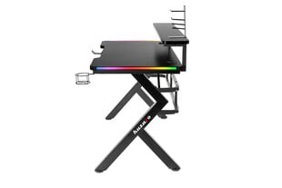 Игровой стол HUZARO HERO 5.0 RGB цена и информация | Компьютерные, письменные столы | pigu.lt