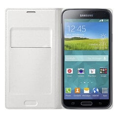 Флип-бумажник для Galaxy Core LTE G386F Samsung: Цвет - Белый цена и информация | Чехлы для телефонов | pigu.lt