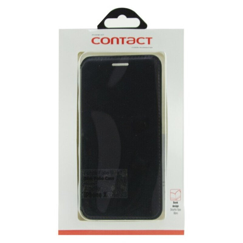 Mobiliojo telefono dėklas Iphone X, juodas kaina ir informacija | Telefono dėklai | pigu.lt